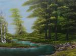 Bob Ross Am Waldbach